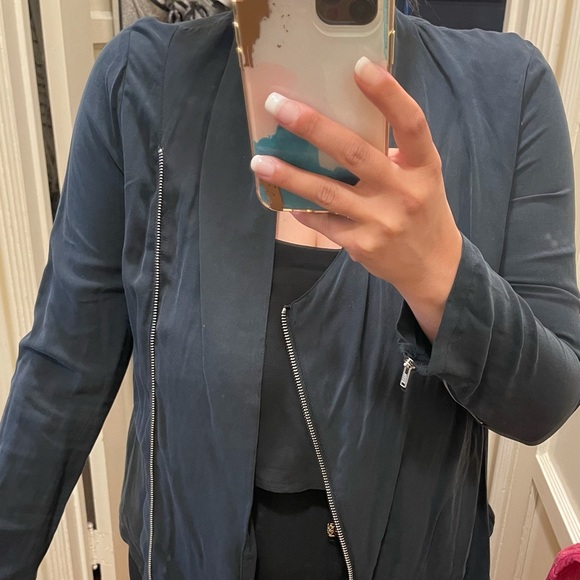 Nordstrom navy light weight jacket. NEW! - Picture 5 of 7